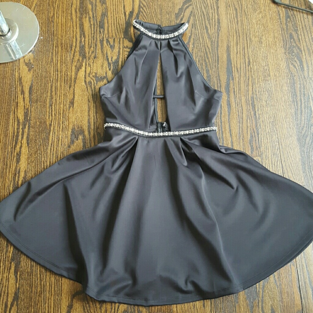 Tobi crystal detail dress